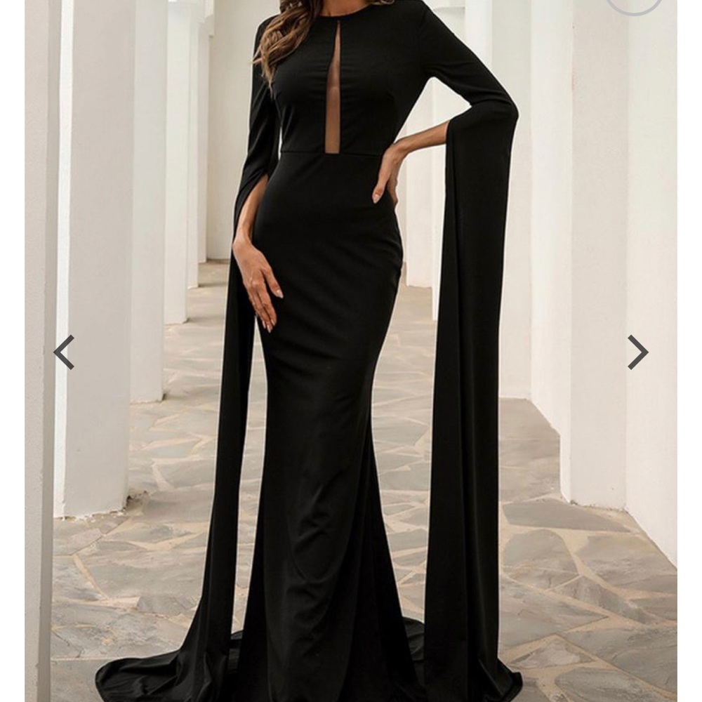 Morticia Addams style dress